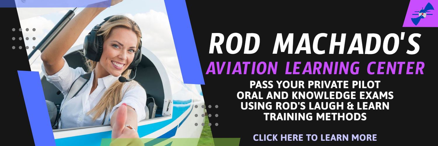 Rod Machado aviation training books and pilot education resources